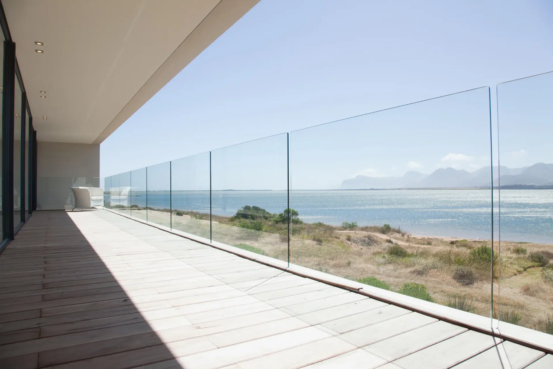 VLX 120 Glass Railing System in Delray Beach, FL | TruePane Windows & Doors - detail 1